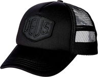 Deus Ex Machina Czapka z daszkiem Bayland Trucker czarna z siatką