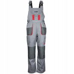 BH3SO-LD Spodnie ochronne ogrodniczki LD/54,szare,Comfort lin 190g/m2