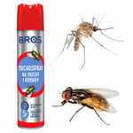BROS MUCHOSPRAY PREPARAT ŚRODEK SPRAY NA MUCHY KOMARY MOLE OWADY 400ML