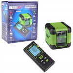 DEDRA MC0920 laser krzyżowy zielony + dalmierz 40m MC0920 LASER DALMIERZ