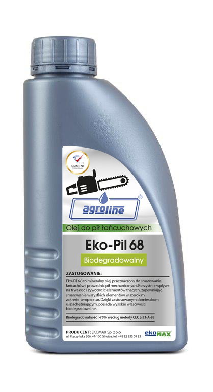EKO-PIL 68 1L. OLEJ DO SMAROWANIA ŁAŃCUCHA PIL EKO OLEJ DO PIŁ 1L