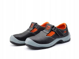 GEKO OCHRONNE SKÓRZANE SANDAŁY ROBOCZE S1 ROZMIAR 43 G90543-43