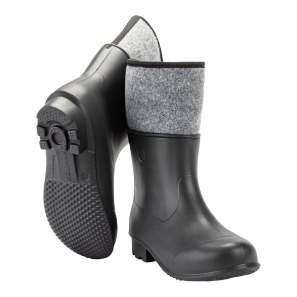 GUMOFILCE PIANKOWE Damskie KALOSZE Wodoodporne Buty Wsuwane KOLMAX r. 40