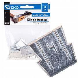 KLIN METALOWY DO TRZONKA SIEKIERY 26MM G72217 Klin do trzonka r.4 1SZT