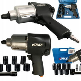 KLUCZ PNEUMATYCZNY 1/2 750 NM WALIZKA NASADKI UDAR V81421