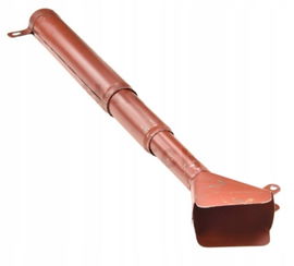 LEJEK METALOWY 0/60 Uchwyt Wyżej Siewnik Poznaniak LEJEK METALOWY 3 CZĘŚCI