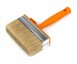 PĘDZEL SUFITOWY Z PLASTIKOWĄ RĄCZKĄ 40 X 140MM POLAX