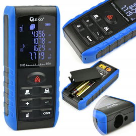 PRECYZYJNY DALMIERZ LASEROWY POMIAR ODLEGŁOŚCI 60m LCD HD G03356 Dalmierz