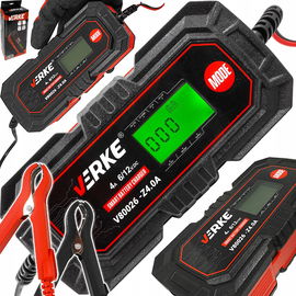 PROSTOWNIK MIKROPROCESOROWY AKUMULATOROWY 6V / 12V V80026