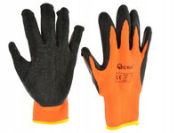 Rękawice robocze ocieplane zimowe ORANGE r.8 G73590 1 para
