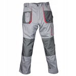 Spodnie ochronne DEDRA BH3SP-XL XL/56, szare, Comfort line 190g/m2