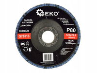 Tarcza ścierna Geko G78513 22,2 x 125 mm