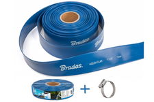 Wąż płaski Bradas Aqua - Flat WAQF1B100010