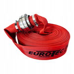 Wąż strażacki EUROTEC CZERWONY mocny WĄŻ 2" 30m