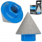 Frez diamentowy stożkowy 2-38mm M14 Frez kształtowy Geko G37523