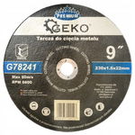 Tarcza do cięcia stali nierdzewnej Geko G78241 230x22,2mm