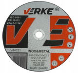 Tarcza do metalu Verke V44121 230x22,2mm