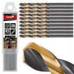 WIERTŁA DO METALU HSS 5.20MM CZARNO-ZŁOTE KRĘTE 1SZT. T02052