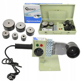 ZGRZEWARKA DO ZGRZEWANIA RUR PP PCV MOCNA 6 MATRYC G81030 Zgrzewarka