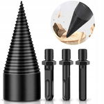 Wiertło - świder do łupania drewna 42mm zestaw adapterów 3szt. K02397