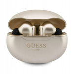 Guess - Słuchawki TWS + etui ładujące (złoty)