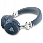 Guess Grained - Bezprzewodowe słuchawki nauszne Bluetooth ENC (niebieski)