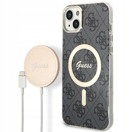 Guess Bundle Pack MagSafe 4G Zestaw etui ładowarka MagSafe iPhone 14 Plus