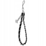 Guess Phone Strap Chain Metal Logo Charms - Zawieszka do telefonu