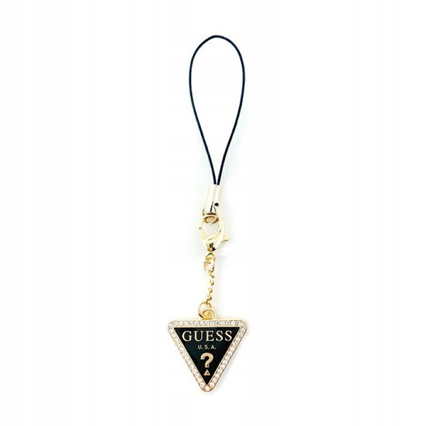 Guess Phone Diamond Charm with Rhinestones - Zawieszka do telefonu