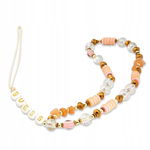 Guess Phone Strap Beads Bohemia - Zawieszka do telefonu 25 cm (Brown)