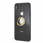 Guess Metal Ring Stand 4G - Magnetyczny uchwyt na palec do telefonu z funkc