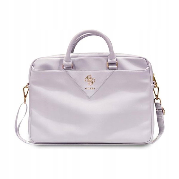 Guess Triangle 4G Computer Bag - Torba na notebooka 15" / 16" (fioletowy)