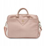 Guess Triangle 4G Computer Bag - Torba na notebooka 15" / 16" (różowy)