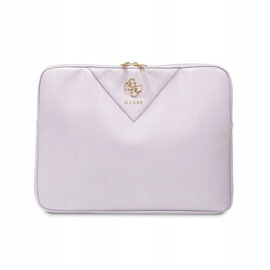 Guess Triangle 4G Sleeve - Etui na notebooka 13" / 14" (fioletowy)