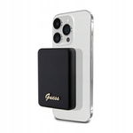Guess Metal Script Logo MagSafe - Power Bank indukcyjny 3000 mAh 5W MagSafe