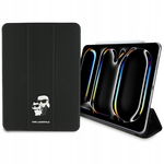 Karl Lagerfeld Book Etui iPad Pro 11" M4 (2024) (czarny)