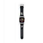 Karl Lagerfeld 3D Rubber - Pasek do Apple Watch 38/40/41 mm (czarny)