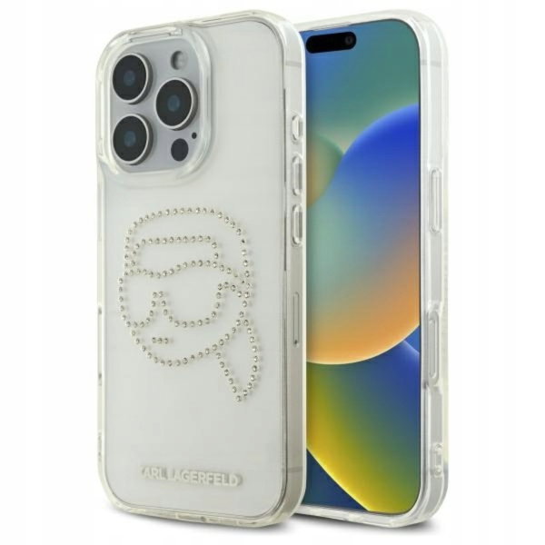 Karl Lagerfeld - Etui do iPhone 16 Pro Max (przezroczysty)