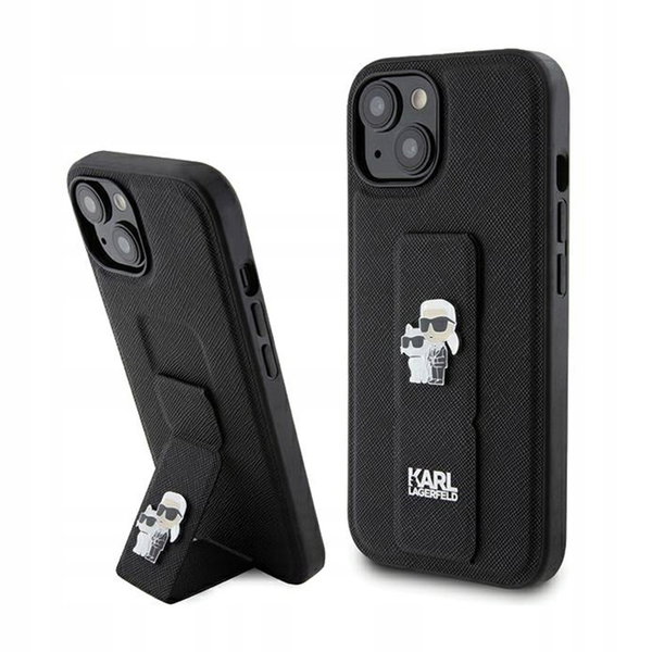 Karl Lagerfeld - Etui iPhone 15 (czarny)