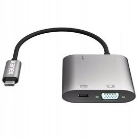 Kanex USB-C VGA Adapter with Power Delivery - Adapter z USB-C na USB 1,5 A,