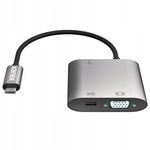 Kanex USB-C VGA Adapter with Power Delivery - Adapter z USB-C na USB 1,5 A,