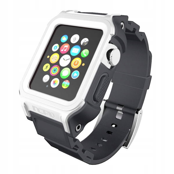 Incipio Octane Strap Pancerny pasek do Apple Watch 38/40/41 mm biały/szary