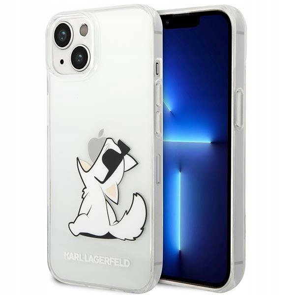 Karl Lagerfeld Choupette Fun Sunglasses Etui iPhone 14 Plus (przezroczysty)
