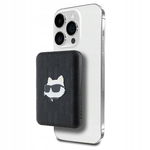 Karl Lagerfeld MagSafe - Power Bank indukcyjny 5000 mAh 15W (czarny)