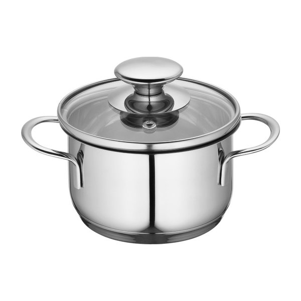 Küchenprofi - Mini garnek z pokrywką 0,65 l, średnica 12 cm