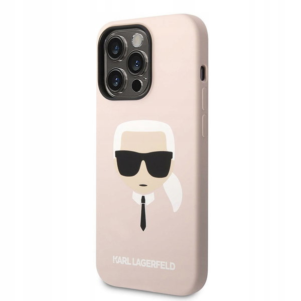 Karl Lagerfeld Silicone Ikonik Karl`s Head MagSafe - Etui iPhone 14 Pro Max
