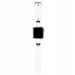 Karl Lagerfeld Silicone Karl & Choupette Heads - Pasek do Apple Watch 42/44