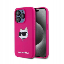 Karl Lagerfeld Silicone Choupette Head MagSafe - Etui iPhone 15 Pro Max (ró