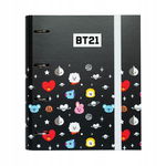 Line Friends BT21 - Segregator pierścieniowy do przechowywania dokumentów z