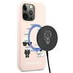 Karl Lagerfeld Slilicone Karl Choupette Magsafe - Etui iPhone 13 Pro Max